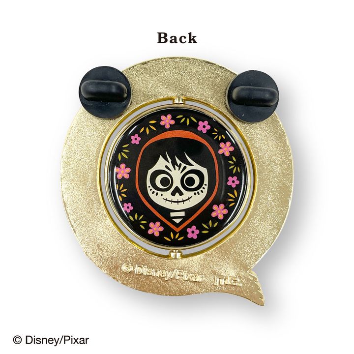 コレクションピンバッジ リメンバー・ミー(裏面）