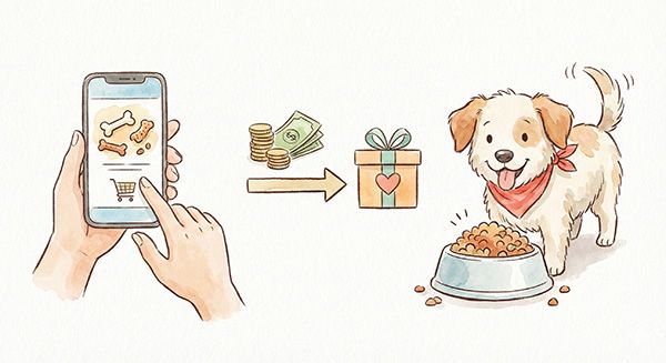 購入金額の10%が保護団体への寄付となるペット用品通販サイト『PETKIFU』オープン