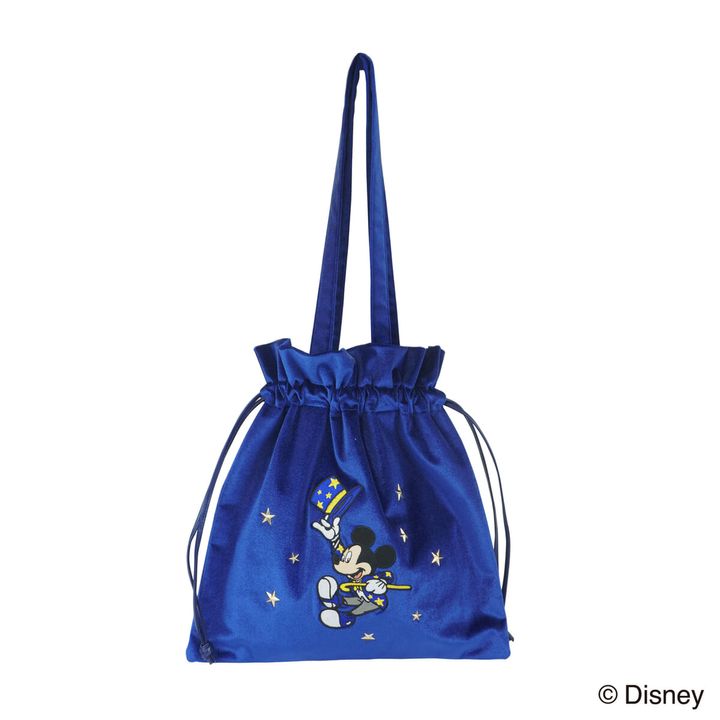 ミッキー＜スター＞巾着トートバッグ