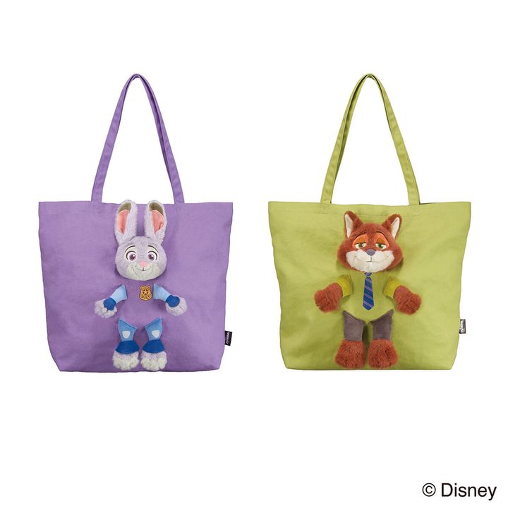 ぬいぬいバッグ ジュディ・ホップス／ぬいぬいバッグ ニック・ワイルド