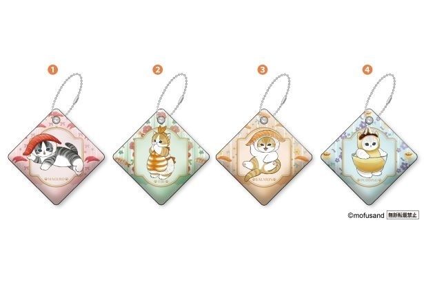 第2弾はクッションチャーム4種