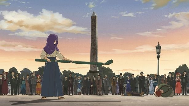 パリ最大の広場として知られるコンコルド広場 [c]「パリに咲くエトワール」製作委員会