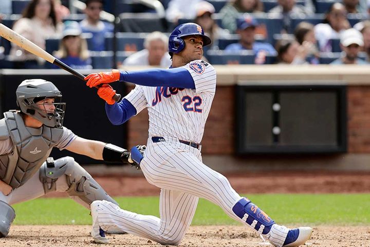 メッツのフアン・ソト（C）Getty Images