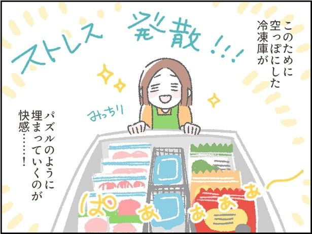 ストレス発散！！！ （C）にいどゆう／レタスクラブ