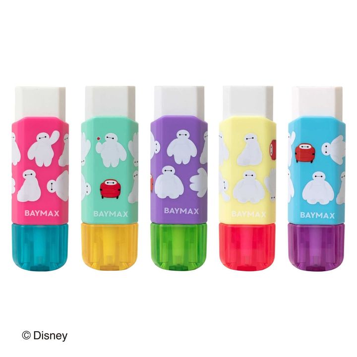 サンスター文具 ディズニー「ベイマックス」ケース消しゴム「Clutto くるっと」