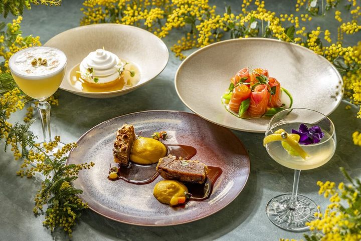 プルマン東京田町「ミモザコース 2026 feat. アマラントス 宮島由香里シェフ」