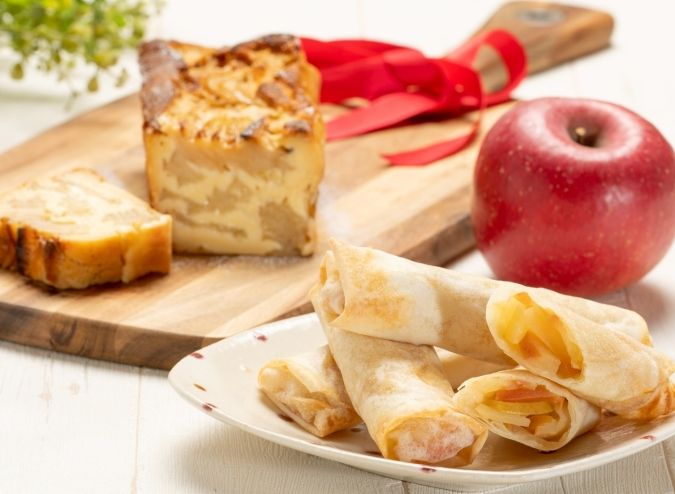 りんごのガトーインビジブル りんごの春巻き レシピ