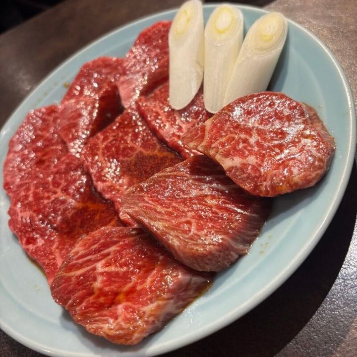 特上タレ焼肉の盛り合わせ