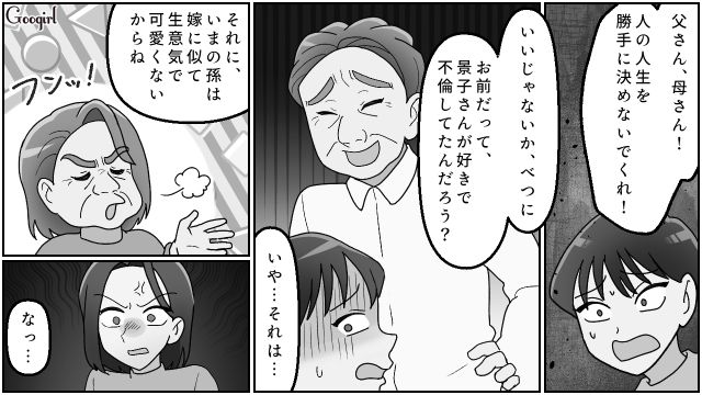 甥姪の母親になるため、妹の夫と不倫した実姉…義母から再婚を提案され、すっかりその気になった話