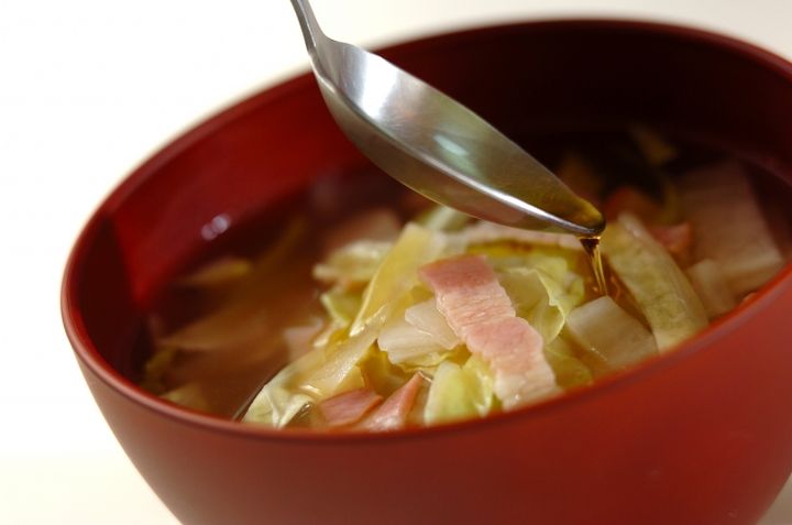 野菜のレンチンスープの作り方3