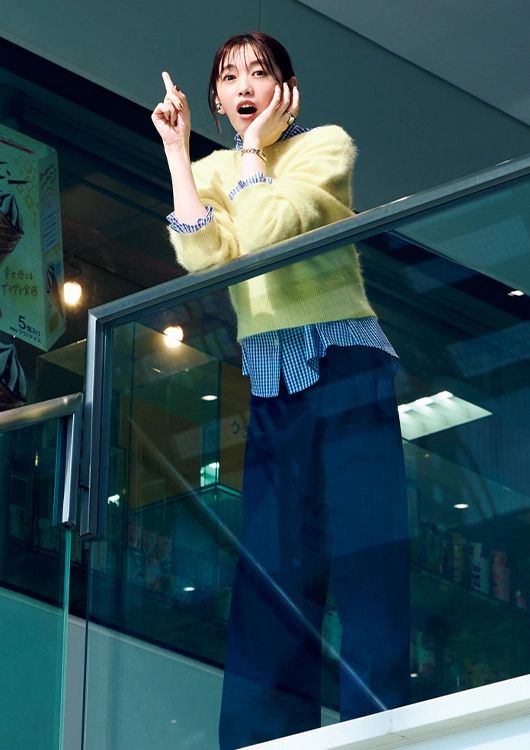 【毎日コーデ】イエロー×チェックで春気分を先取り！