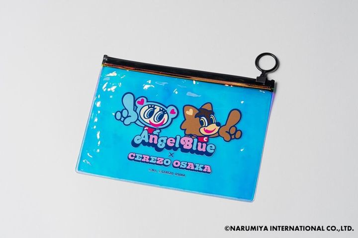 画像: Angel Blue x CEREZO OSAKAコラボ オーロラポーチ（税込2,000円）