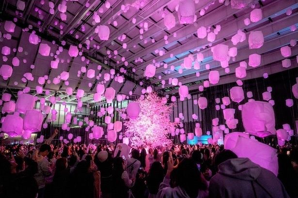 スカイランタンリリース