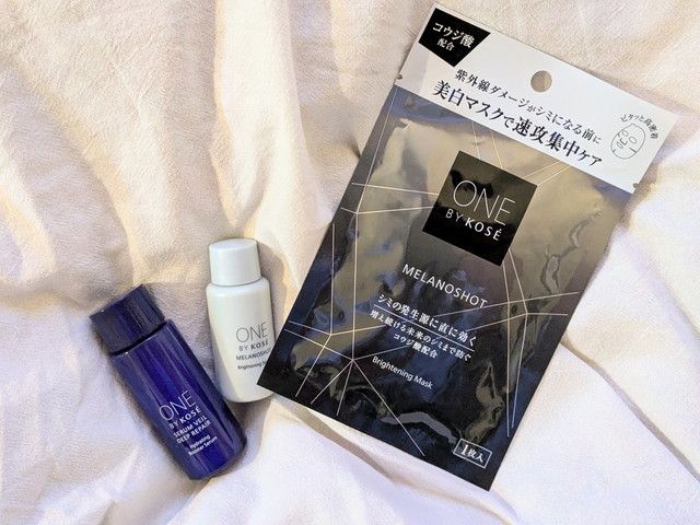 セラムヴェール ディープリペアとメラノショットWマスク