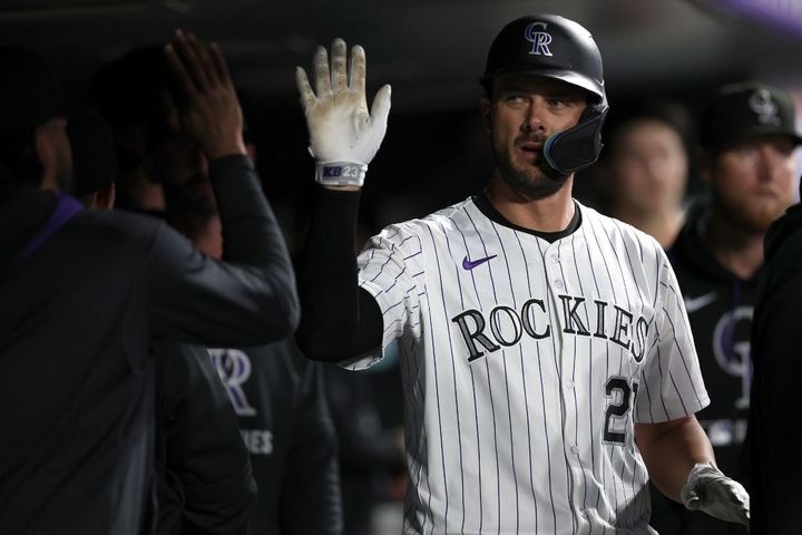 ロッキーズのクリス・ブライアント（C）Getty Images