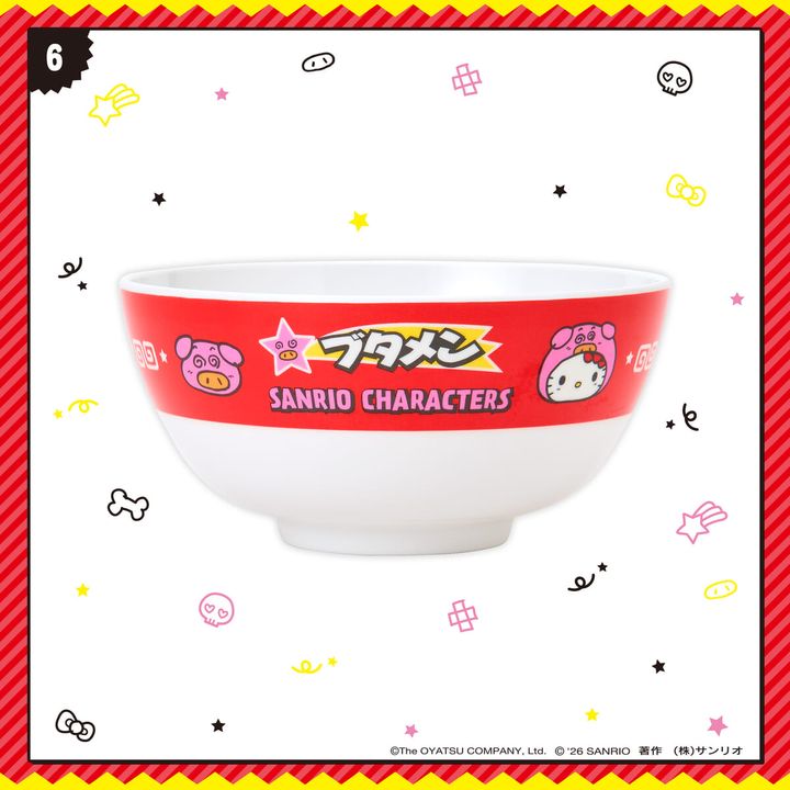 ブタメン＆メラミンミニどんぶり