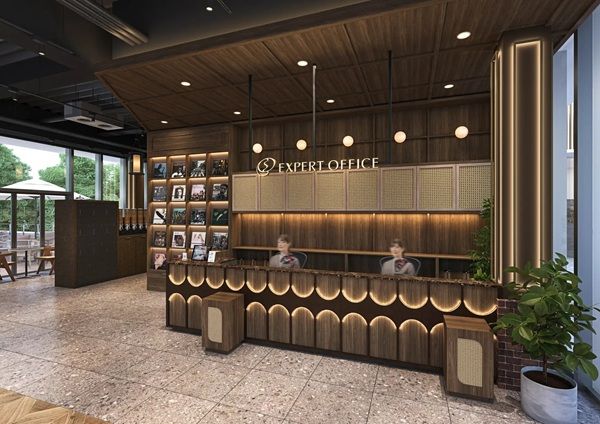 【東京都千代田区】音響設計にこだわったフレキシブルオフィス「EXPERT OFFICE 霞が関 Lounge」オープン