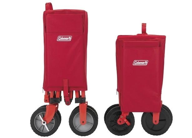 【写真】左が従来モデルで右が「アウトドアワゴン NX」。従来モデルと新モデルを比べるとこんなにサイズが違う！