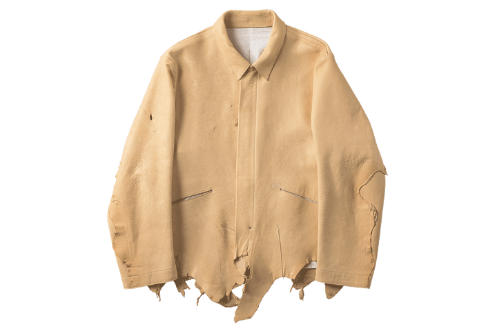 〈ユース オブ ザ ウォーター〉のレザージャケット