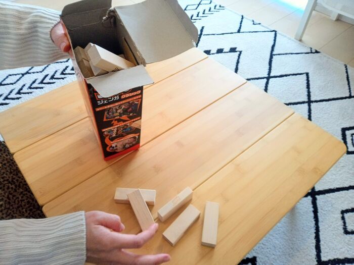 『ジェンガの大崩壊』を防ぐ方法！不器用さん必見、「ぎゃーっ！」がなくなります♪