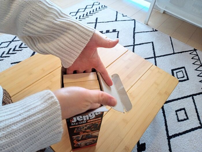 『ジェンガの大崩壊』を防ぐ方法！不器用さん必見、「ぎゃーっ！」がなくなります♪