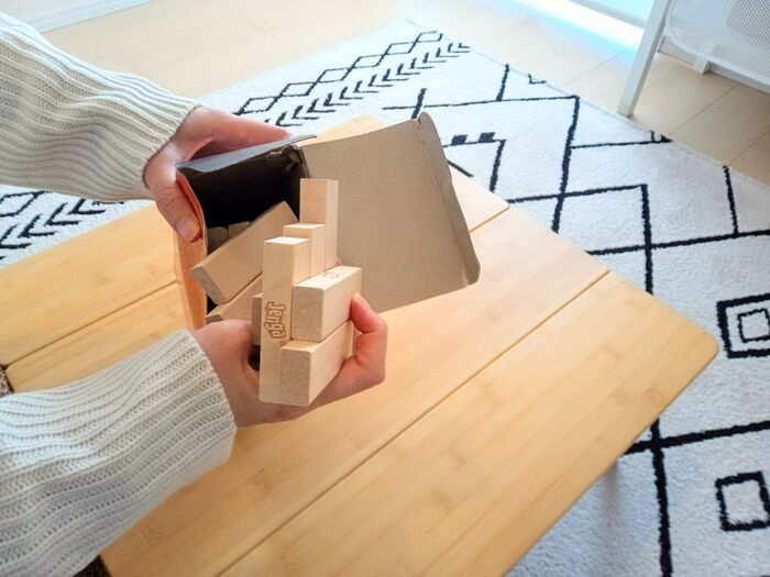 『ジェンガの大崩壊』を防ぐ方法！不器用さん必見、「ぎゃーっ！」がなくなります♪