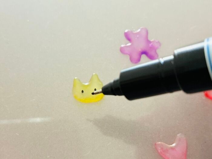 話題の『ぷっくりシール』を自分で作ってみた！→しかもとっても簡単♡普通のシールも立体に変身