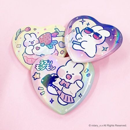 韓国の人気キャラ「Lovely MongMong」のグッズが登場！ホログラムシールなど全7商品