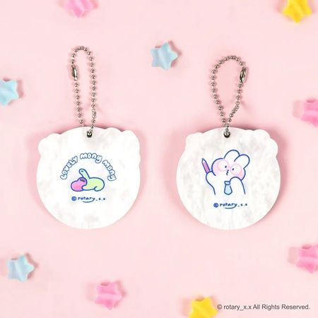 韓国の人気キャラ「Lovely MongMong」のグッズが登場！ホログラムシールなど全7商品