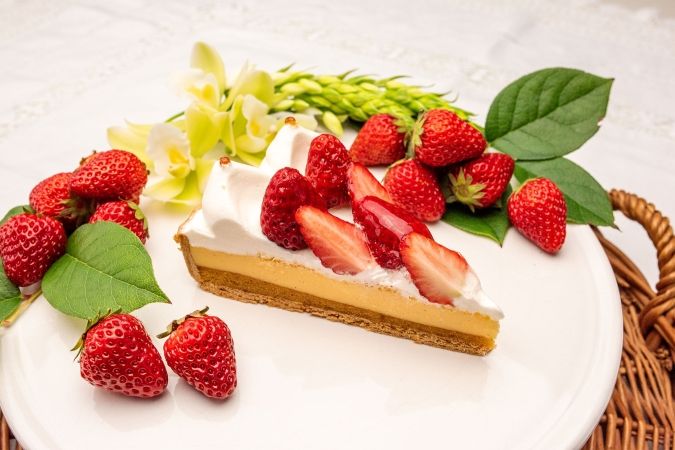 キルフェボン 「イチゴとカスタードプリンのタルト」