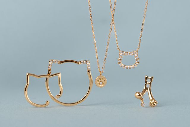 オレフィーチェの猫モチーフジュエリー