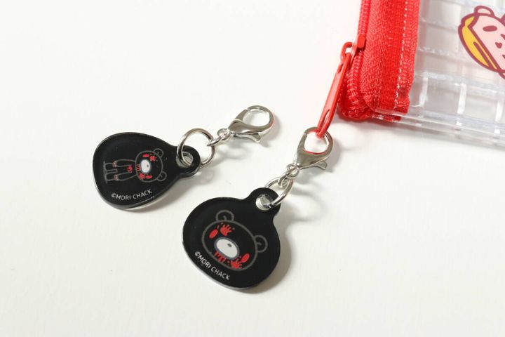 セリアのいたずらぐまのグル～ミ～ プチチャーム2P