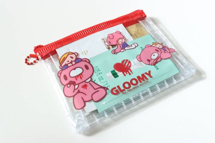 セリアのいたずらぐまのグル～ミ～ ミニメッシュポーチ