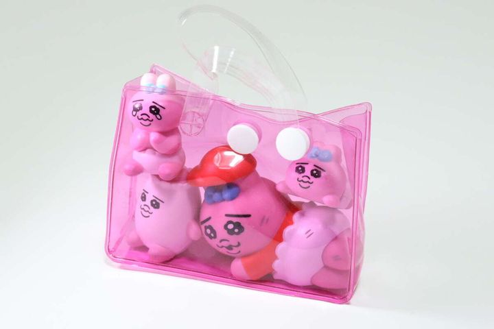 ダイソーのクリアバッグ（ミニ、B）にミニフィギュアを入れる