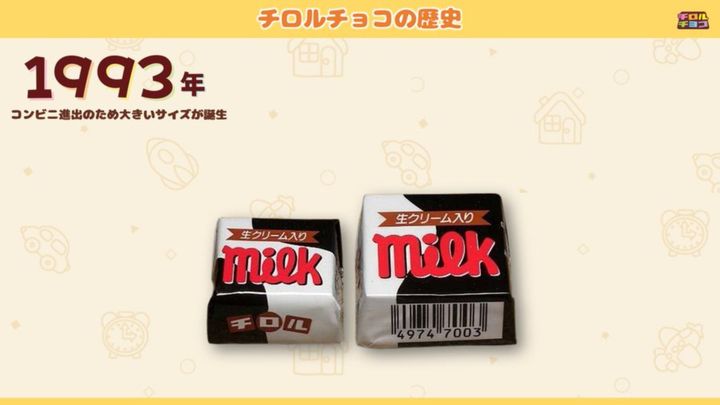 チロルチョコ公式Xより