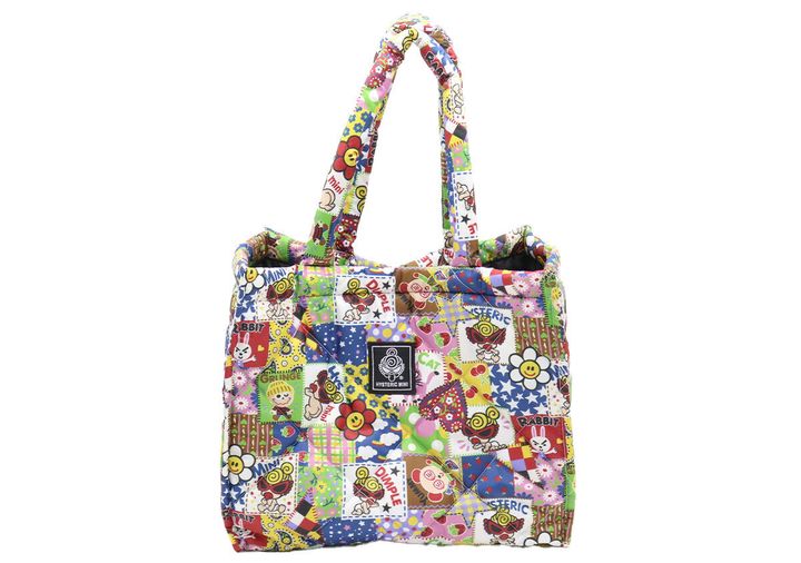 ヒステリックミニSCRAP PATCHWORKスクエアトート