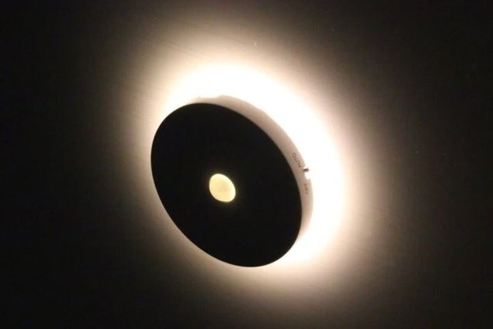 ダイソー LEDセンサーライト 使用例