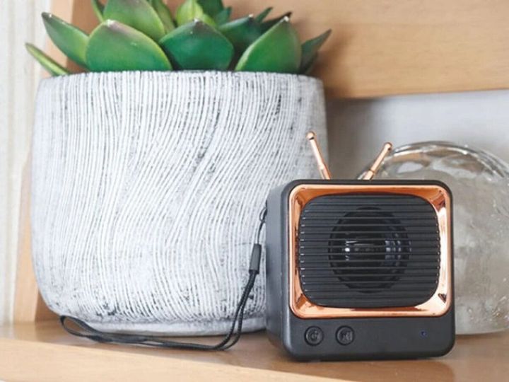 ダイソー レトロスピーカー（ミニ）