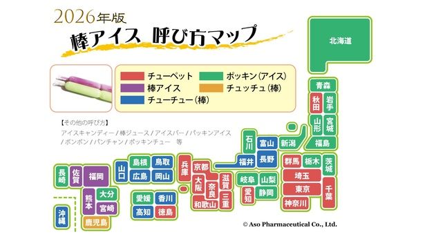 夏の風物詩も実はローカルな呼び名があった
