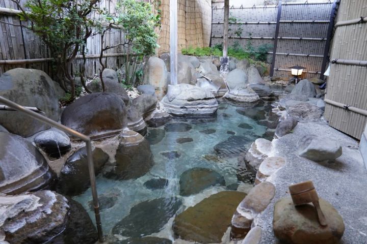 露天風呂の写真