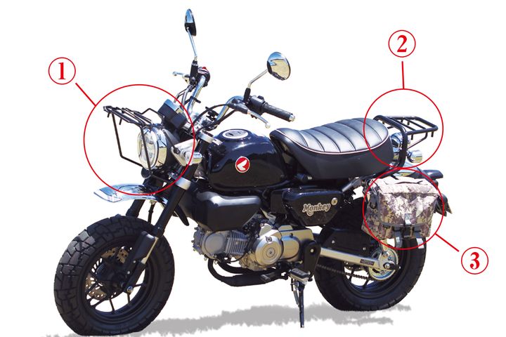 【4ミニキャンプ】モンキー125で旅に出る！積載のコツと「あえて小排気量」で選ぶキャンプギア