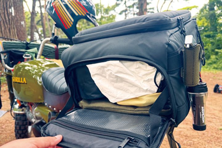 【4ミニキャンプ】モンキー125で旅に出る！積載のコツと「あえて小排気量」で選ぶキャンプギア