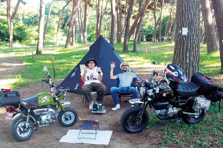 【4ミニキャンプ】モンキー125で旅に出る！積載のコツと「あえて小排気量」で選ぶキャンプギア