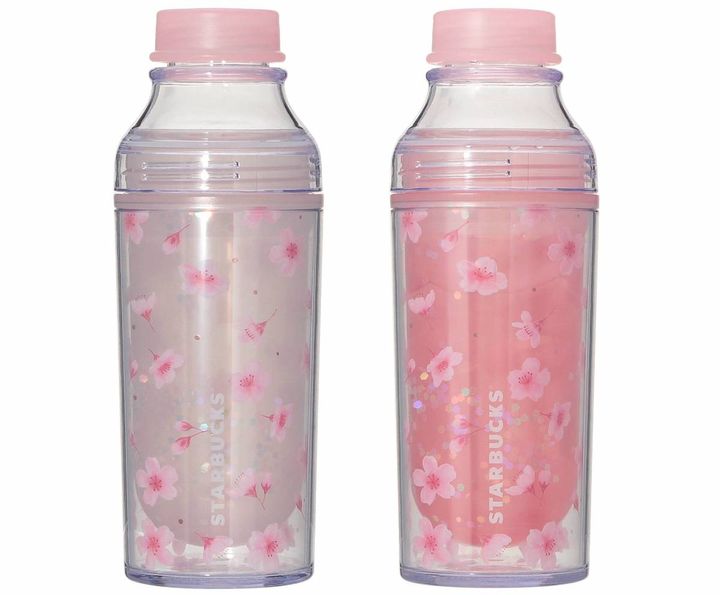 「SAKURA2026 カラーチェンジングボトル」473ml 3450円 ※冷たい飲み物専用