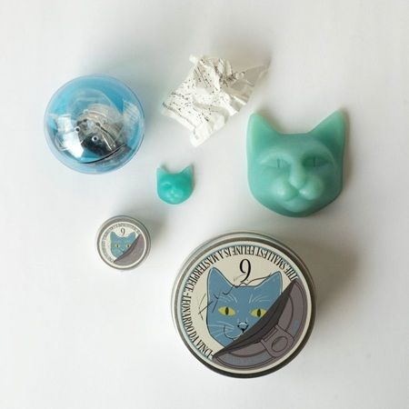 猫の日記念！竹炭使用の黒猫ソープ「9.kyuu ネコ缶SOAP《炭黒》」が数量限定で発売