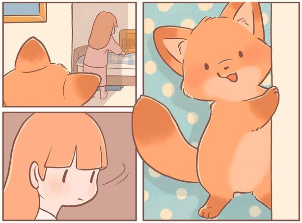 きつねちゃん （C）ぺんぺん草のめめ／KADOKAWA