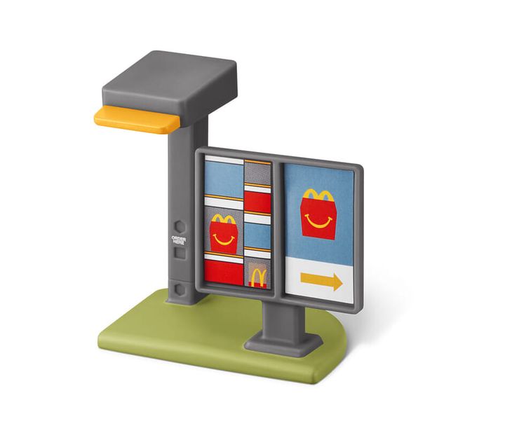 マクドナルド ドライブスルーメニューボード