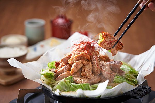 岐阜の郷土料理×ご当地グルメ！「萩屋ケイちゃん各務原キムチ味」新登場