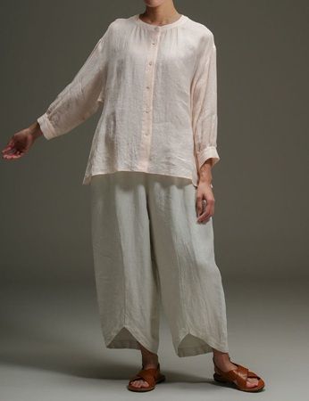 ライフスタイルブランド「石見銀山 群言堂」に山桜で染めた新作コレクションが登場