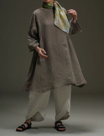 ライフスタイルブランド「石見銀山 群言堂」に山桜で染めた新作コレクションが登場